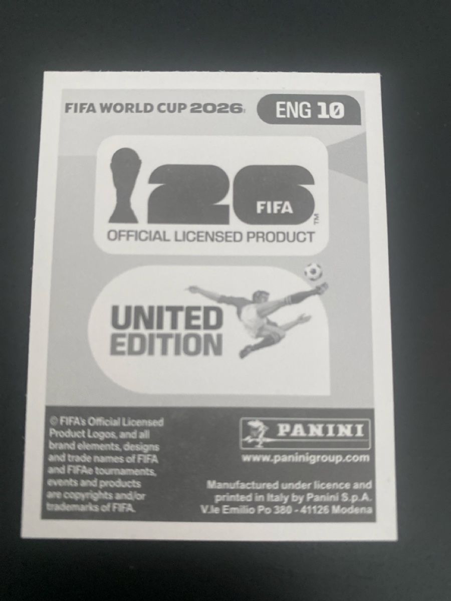 Panini Carte collezionabili: PANINI ENG 10 FIFA World Cup 2026 – Nuovo (secondo la descrizione) da Baden venduto da Dunkelheit 1