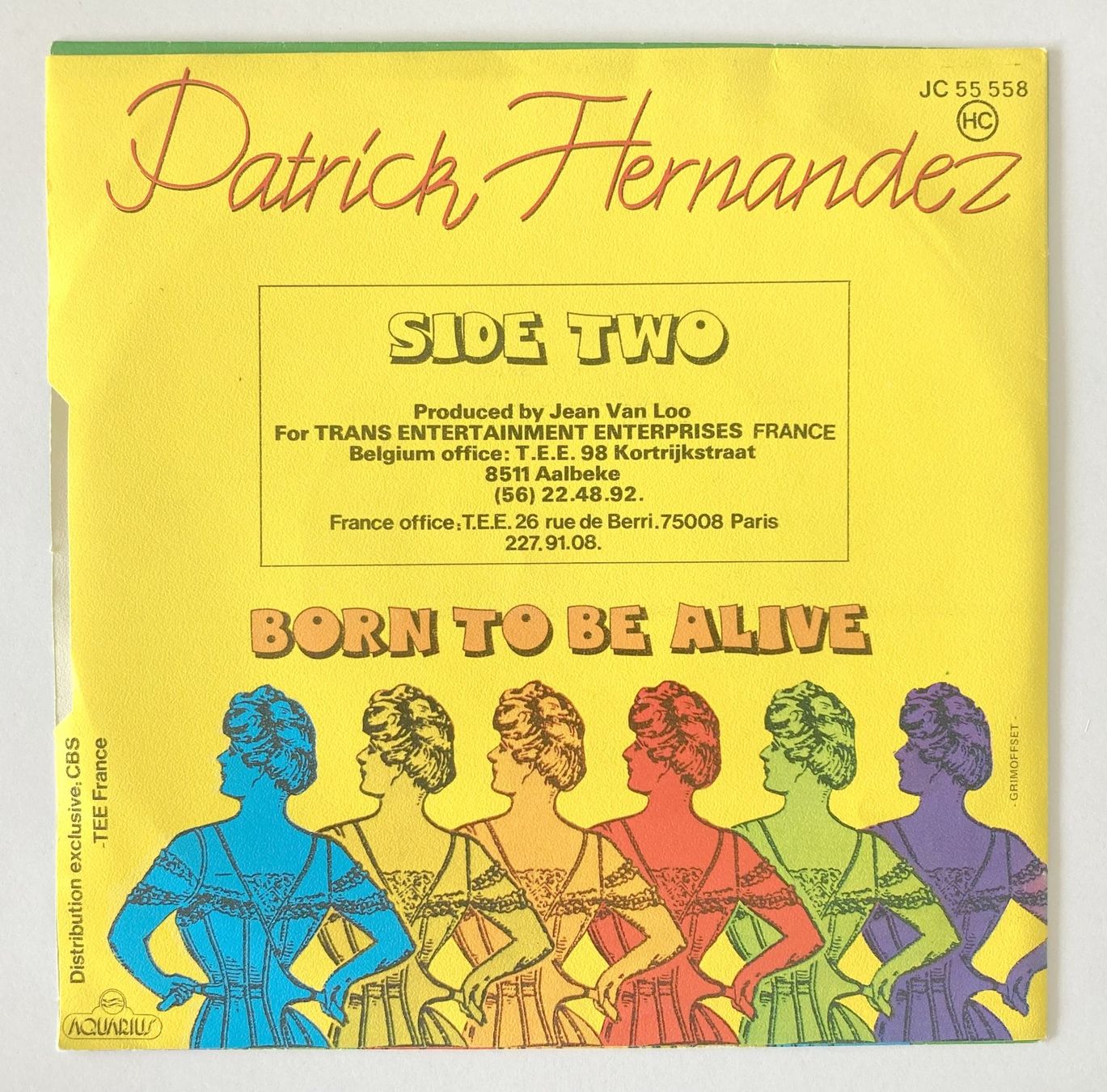 Vinyles: PATRICK HERNANDEZ - BORN TO BE ALIVE – D'occasion à Bottens par hotter-than-hell 1