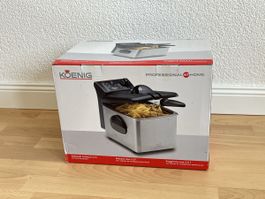 Koenig Fritteuse 2.5L (Neuverpackt & ungebraucht)