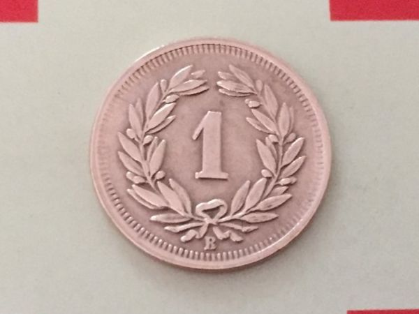 Tutti le monete: 1 Rappen 1941 vz/unz – Usato da Elsau venduto da herbybay 1
