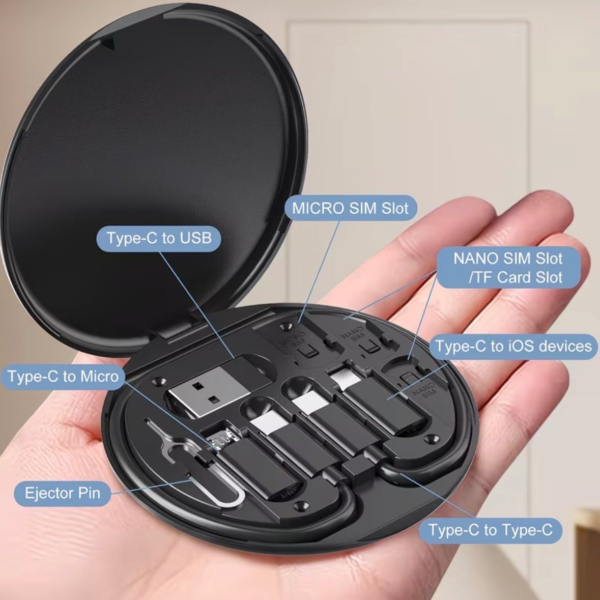 Caricabatterie: Ladekabel Set - iPhone & USB-C -20w - Neu! – Nuovo e nell'imballaggio originale da Vals venduto da Happy.-BudgetDeals 1