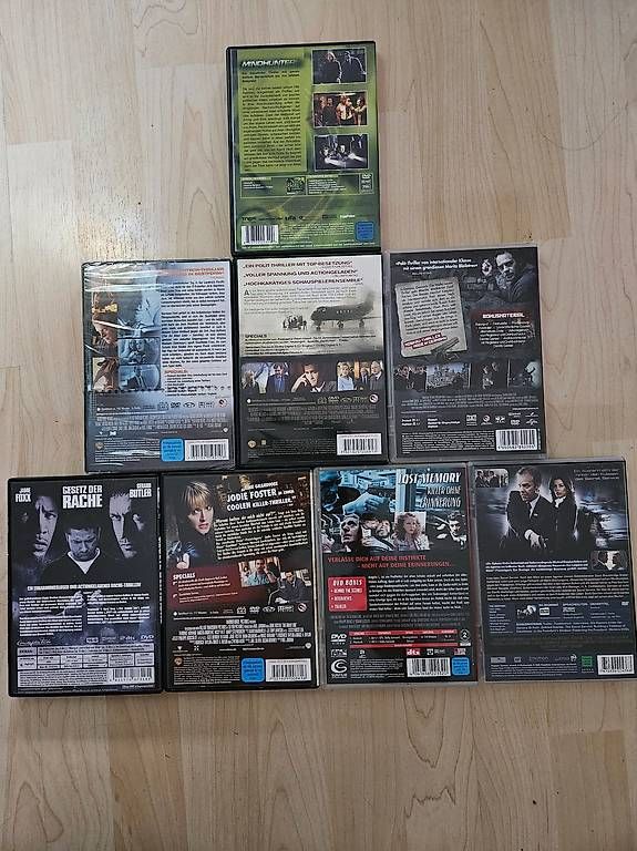 Tous les DVDs: Thriller, Thriller/Action DVD's – D'occasion à Tägerig par Abendstern75 1