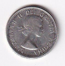 Tutti le monete: Kanada 10 cents 1958 – Usato da Neuchâtel venduto da karlpierrino 1