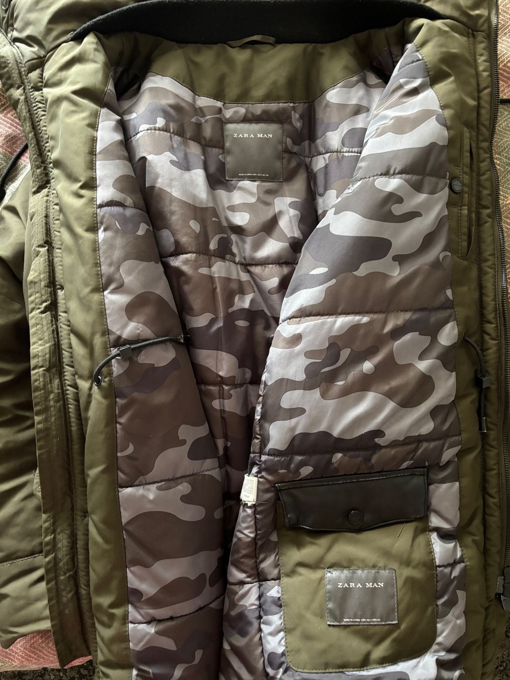 Zara Jacken: Olive Winterjacke – Gebraucht aus Bern von ViksiBash 3