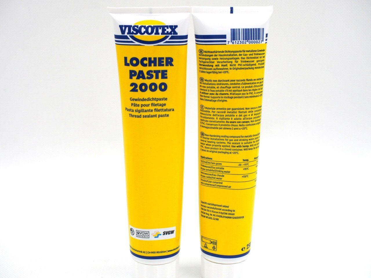 Modelliermasse: VISCOTEX Locher Paste 2000 (26090645) – Neu und originalverpackt aus Zürich von fundsachenverkauf 1