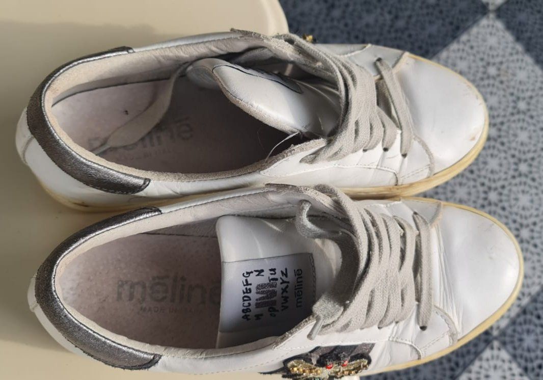 Scarpe da donna: Meline Sneaker Gr. 38 Glitzer Strass – Usato da kloten venduto da Docsgirl 5