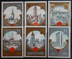 Russland Kat. 4949-4954 ** 1980 Kat. 20 Euro