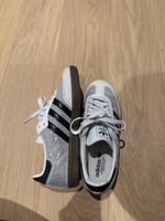 Adidas Samba Sneaker Silber Glitzer Zustand gut