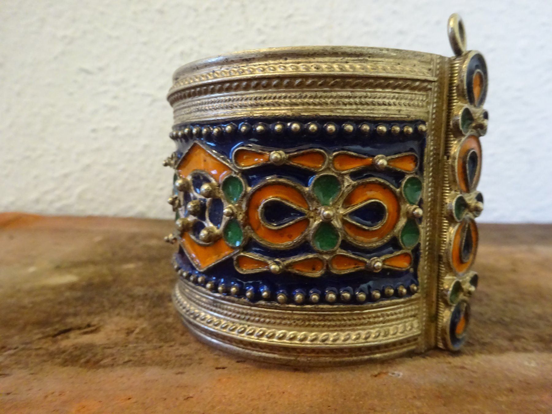 Bracciali & Braccialetti: Armreif Marokko Emaille Cloisonné – Usato da Esslingen venduto da FetteSchnecke 2