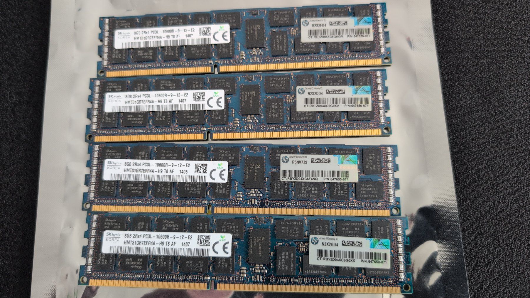 Hewlett Packard Memoria / RAM: 352GB HP ProLiant Server-RAM DDR3 ECC - 16/8/4 GB Module – Usato da Winterthur venduto da Tzen 2
