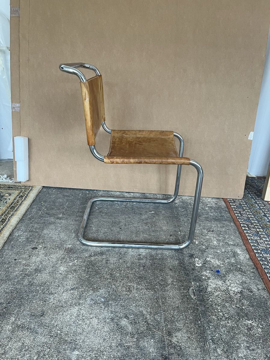 Breuer Sedie: Stuhl Evt. Marcel Breuer Leder – Usato da Zürich venduto da noraanna 2