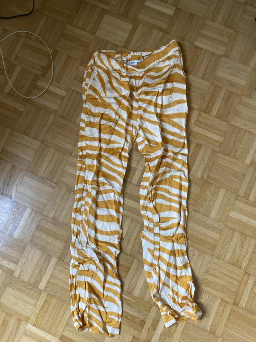 Pantaloni: Saint Tropez Zebra Stoffhosen – Usato da Zürich venduto da lucille.s