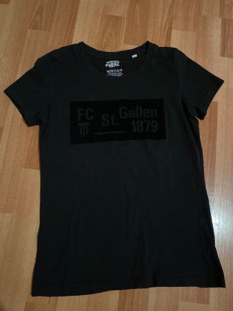 FC St. Gallen 1879 T-Shirt Gr. S schwarz