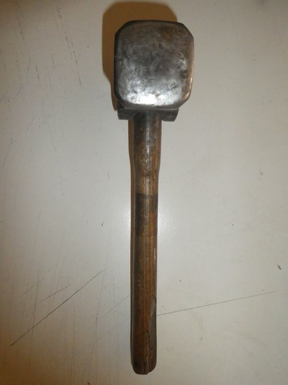 Schmiedehammer 1,8kg Kreuz-Peen - Handgeschmiedet Für Messerherstellung & Metallarbeit