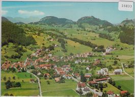 Flugaufnahme - Azmoos im Rheintal