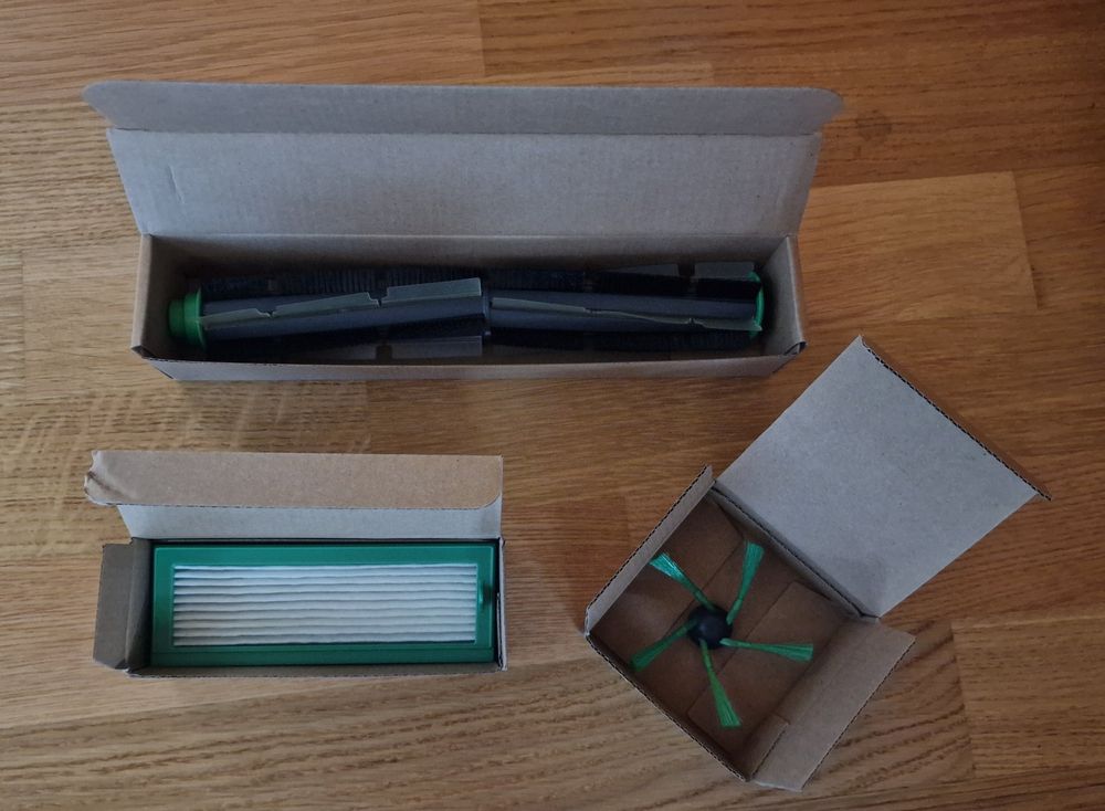 Ersatzteile Für Laresar Mars01 Saugroboter – Hauptbürste, Seitenbürsten & Filter Set