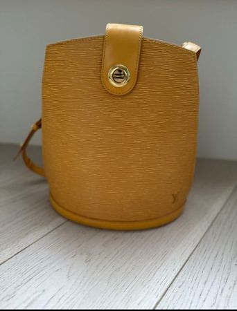 Louis Vuitton Vintage Cluny Leder Umhängetasche