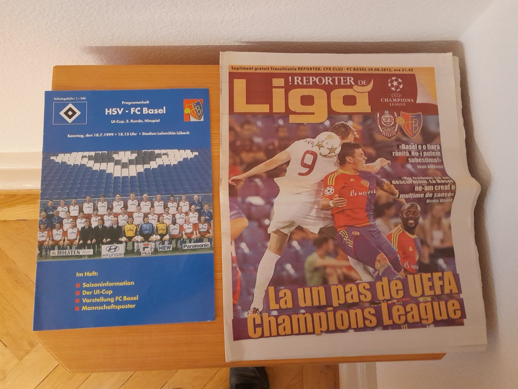 Zeitschriften & Magazine: fc basel matchprogramme – Neu (gemäss Beschreibung) aus binningen von bergen00