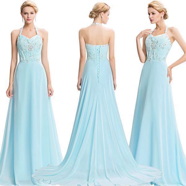 Kleider: Abendkleid hellblau Gr. 34, 42, 44 oder 46 – Neu und originalverpackt aus turbenthal von lory300zx