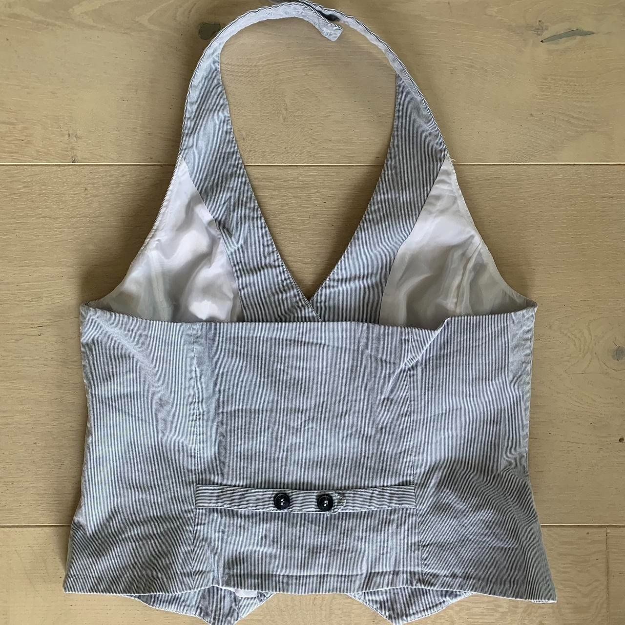 H&M Tops: Halterneck Waistcoat Top, hellblau – Gebraucht aus Richterswil von sop_zwd9 3