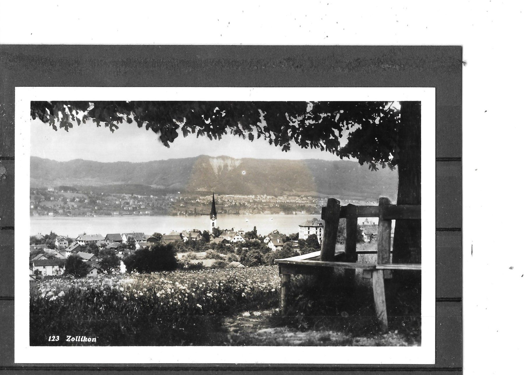 Ansichtskarten: ZH Zollikon 1948 – Gebraucht aus Schocherswil von Wilare