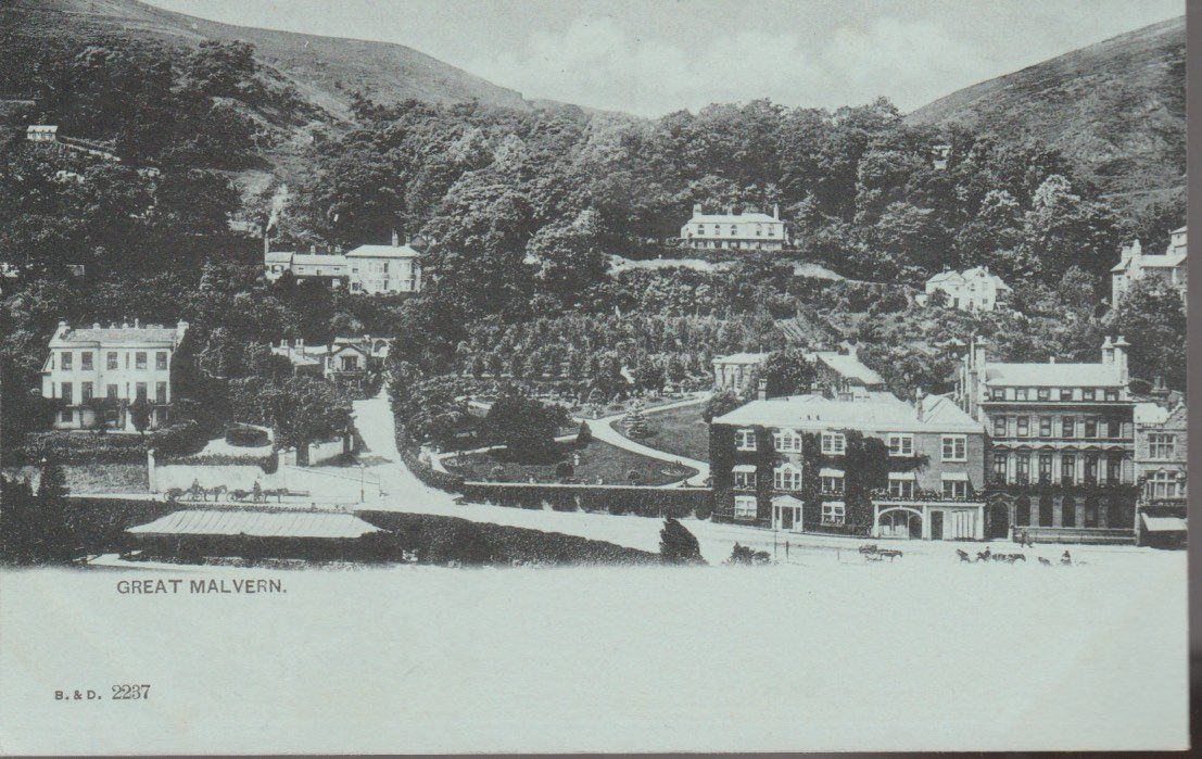 Ansichtskarten: old UK Postcard GREAT MALVERN  B.&D. 2237 AK – Gebraucht aus Vezia von Aquarius_Age