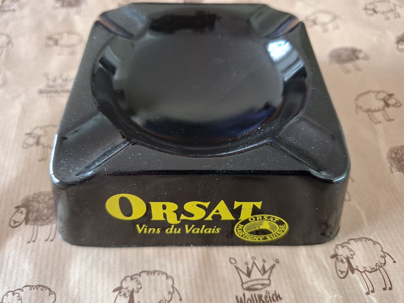 Cendriers: Cendrier Orsat vintage – D'occasion à Crémines par Carambaaa