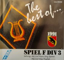 CD / Spiel F Div 3 The Best of 1991 ab Fr. 4.- Militär Musik