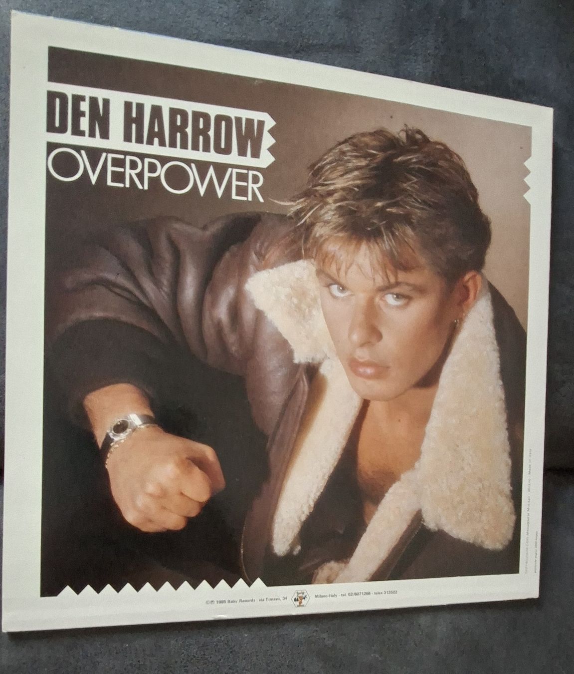 Schallplatten: DEN HARROW OVERPOWER LP Vinyl  – Gebraucht aus Riehen von Steinbock1970
