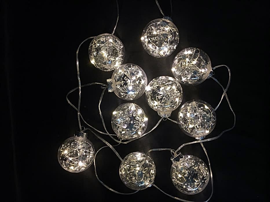 Ghirlande e barre luminose: Lichterkette 10 Led Christbaumkugeln – Nuovo e nell'imballaggio originale da Wettingen venduto da Swala 4