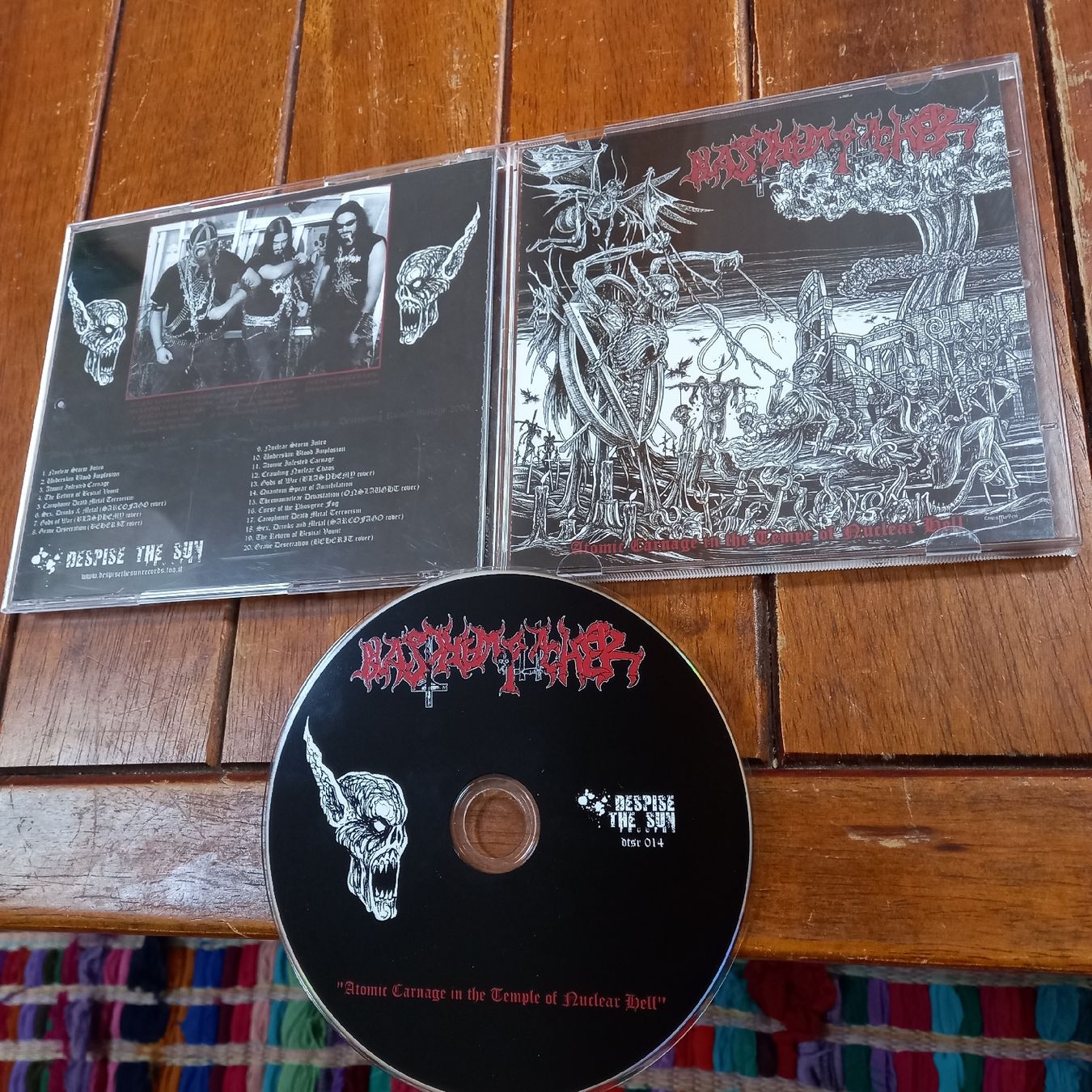 CDs: blasphemophagher- atomic carnage... – D'occasion à St-Cergue par VeganWarrior