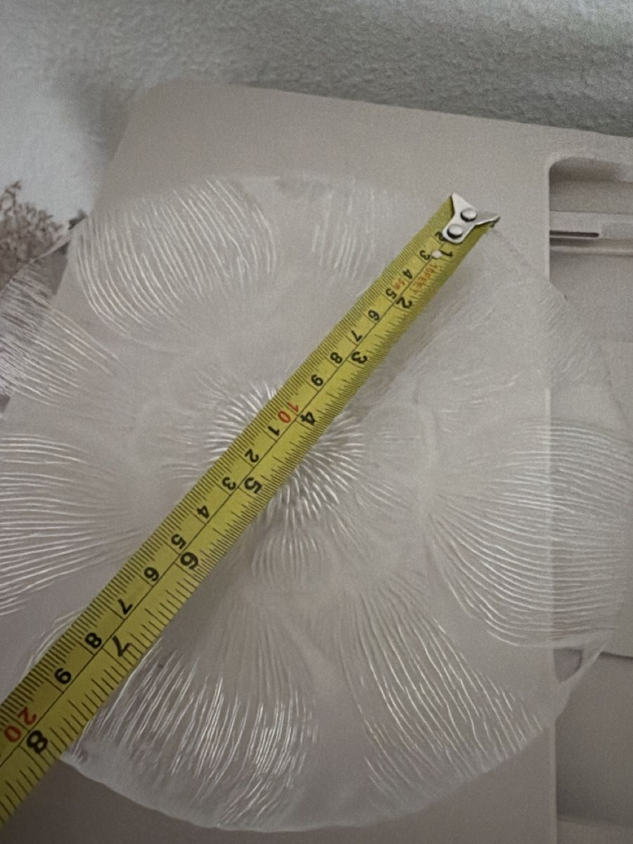 Piatti: Glass serving plate floral pattern diameter 20 cm – Usato da Zürich venduto da mhm_6rhw 3