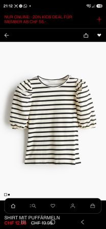 Damen Shirts mit Puffärmeln im Set H&M