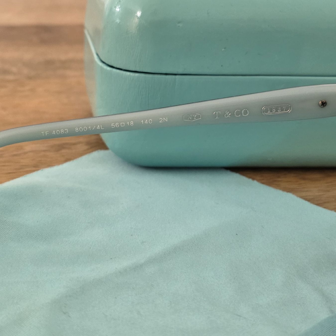 Brillen & Gläser: Sonnenbrille Tiffany & Co. schwarz mit Etui – Gebraucht aus Rheinsulz von Gilea 4