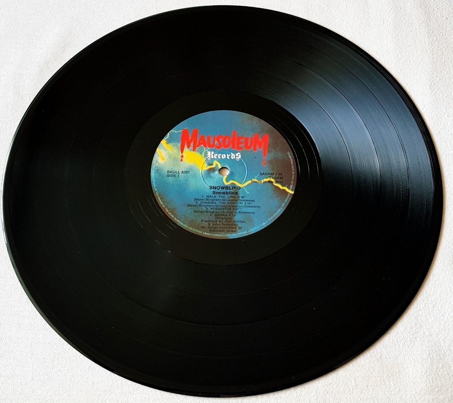 Dischi in vinile: Snowblind - LP - 1985 - First Press - Mausoleum Records – Usato da Uster venduto da Zardodel 2