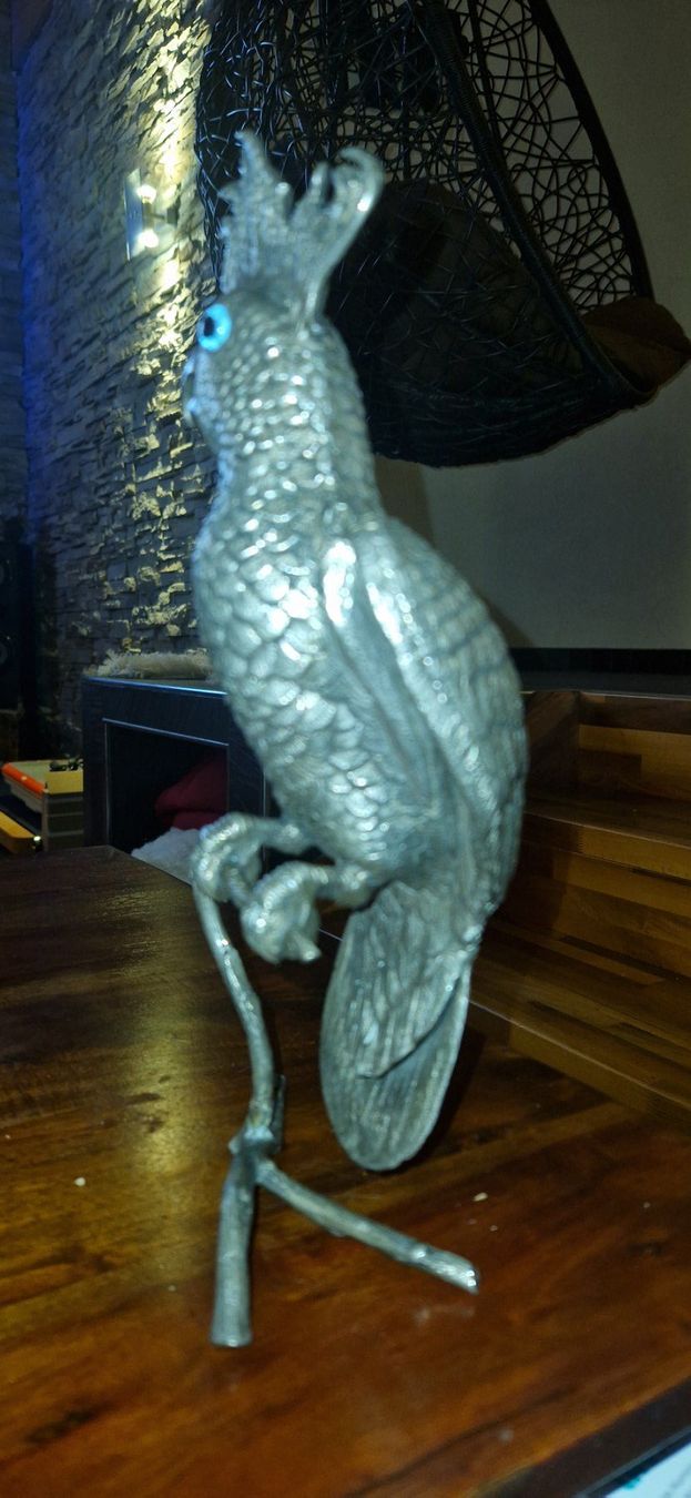 Sculture & Statue: Kakadau Bronce versilbert – Usato da Münster VS venduto da ang_b9rz 2