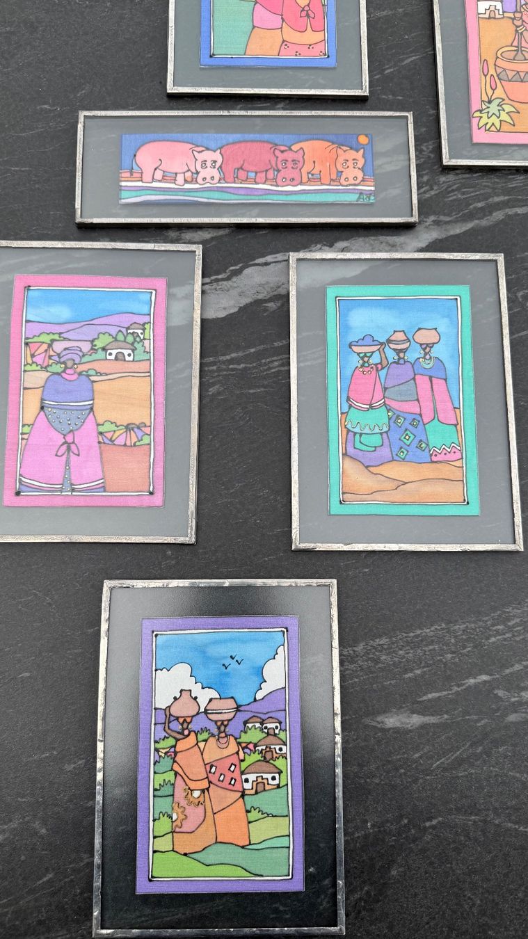 Tableaux: Bilder Handgemalt auf Seide – D'occasion à Zürich par sel_9kd 2