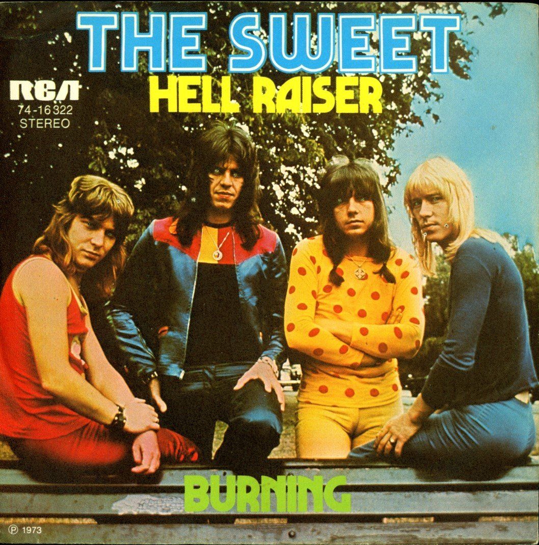 Dischi in vinile: The Sweet – Hell Raiser / Burning – Usato da Thun venduto da ufa-records
