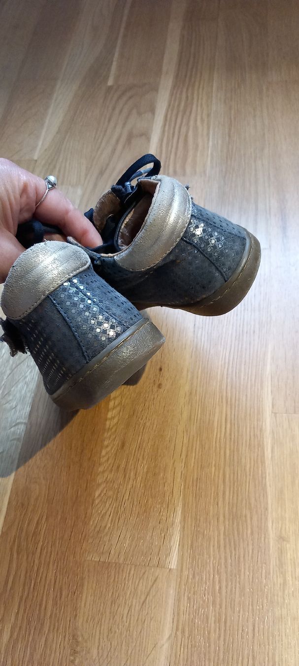 Schuhe für Jungen: Kinder Halbschuh, Leder, gr. 27 – Gebraucht aus Oberburg von liawit 2