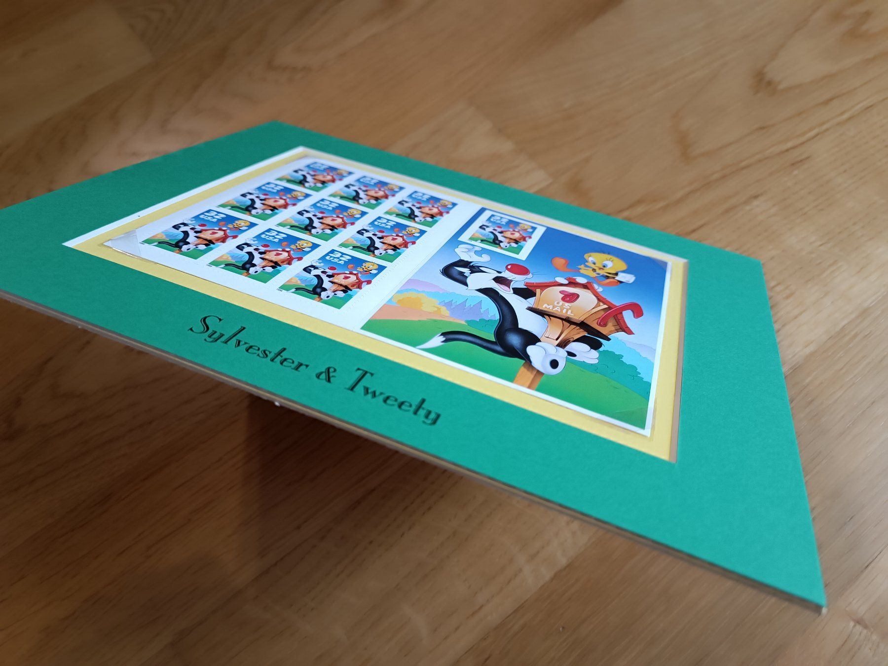 Tutti i francobolli: Briefmarkenbogen Sylvester und Tweety – Nuovo (secondo la descrizione) da Otelfingen venduto da patida 1