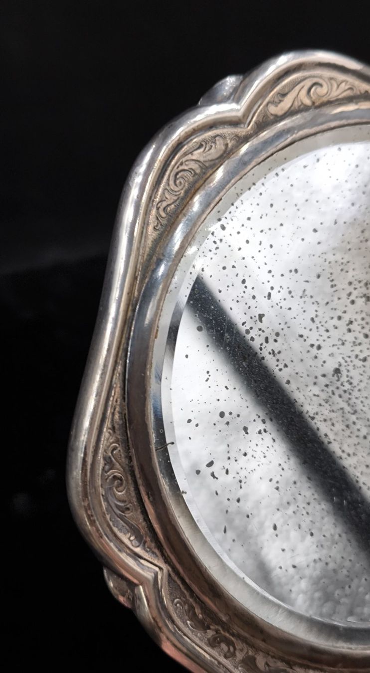 Specchi: Antiker Handspiegel 835er Silber – Usato da Rorschacherberg venduto da snOOpydOg11 2