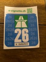 Autobahnvignette 2026