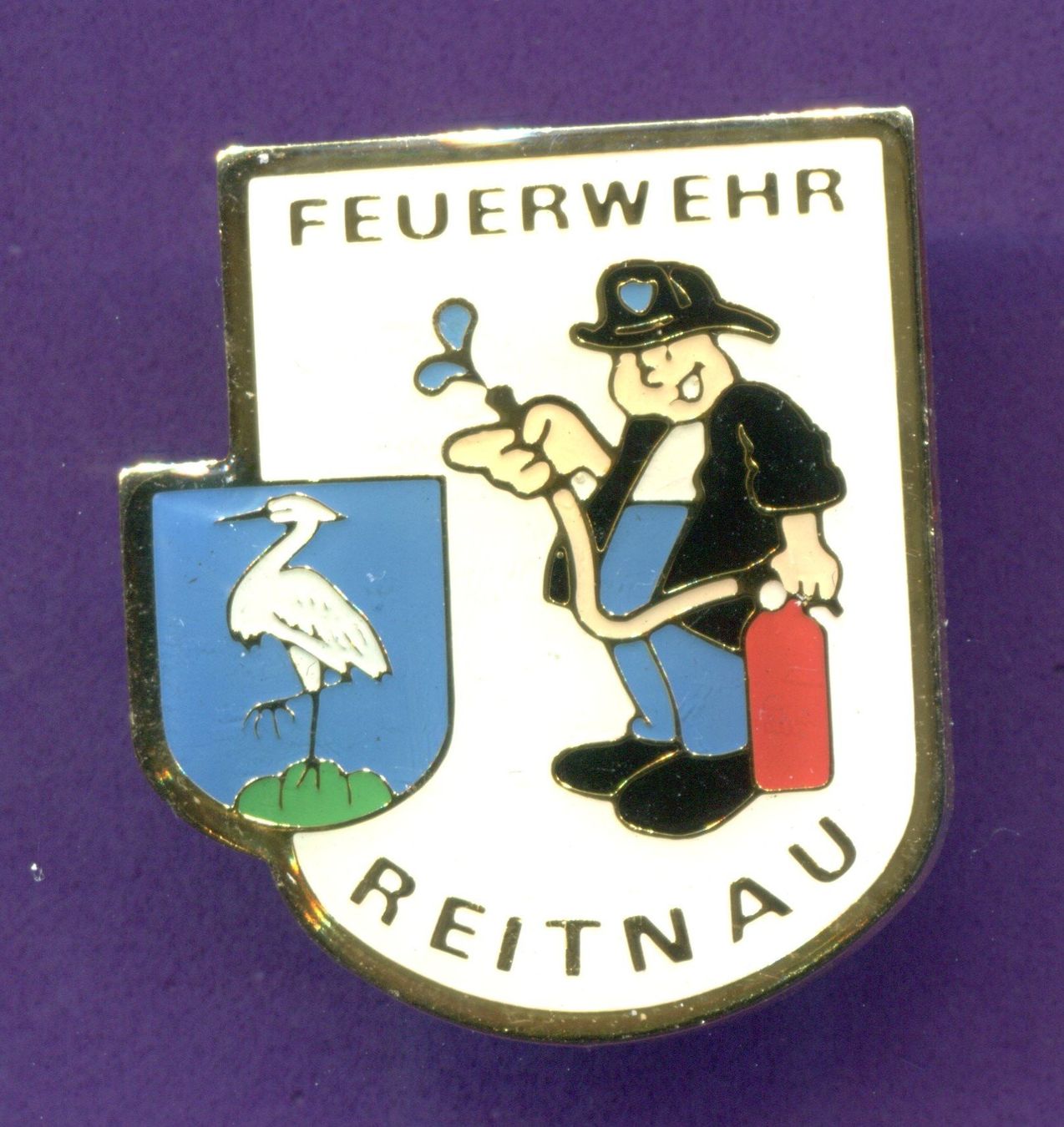 Placchette & Badge: Feuerwehr  REITNAU – Usato da Winterthur venduto da Sammleroase