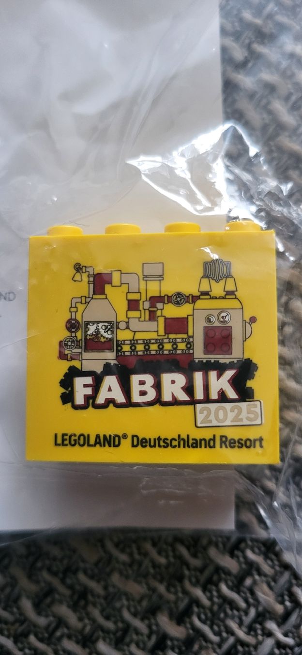 Lego Giocattoli: Legoland Resort Sammelstein Fabrik 2025 – Nuovo e nell'imballaggio originale da Uttigen venduto da TomTom_