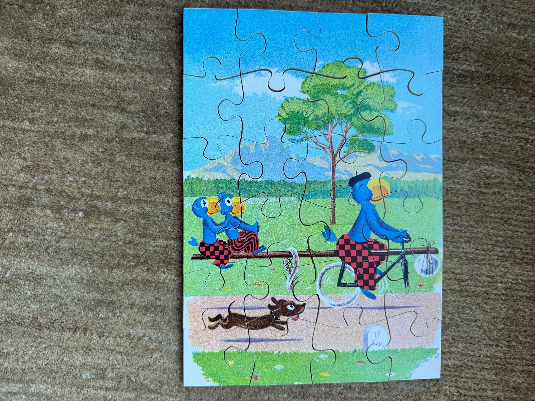 Penelope Puzzle: Penelope Puzzle Holz - Globi – Usato da Aarau venduto da Kilauea 2
