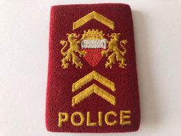 Police de Lausanne - Epaulette adjudant
