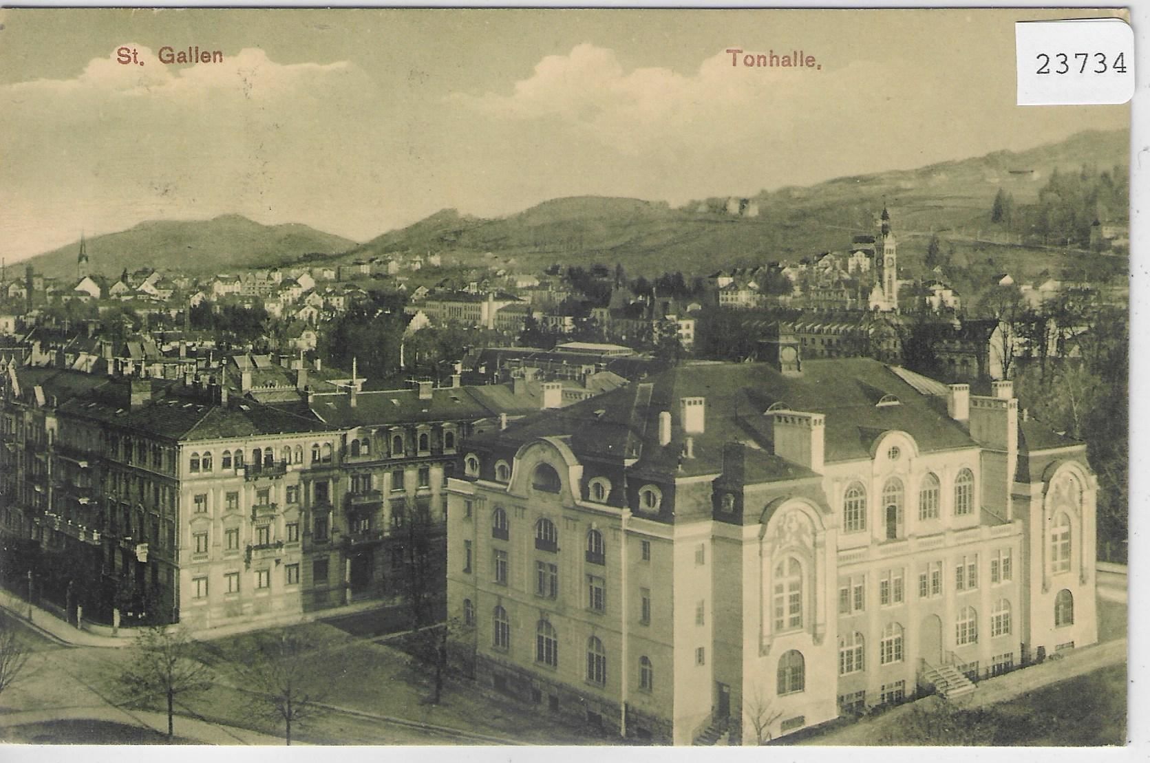 Cartoline postali: St. Gallen - Tonhalle – Antico da Ettingen venduto da Kartenplanet