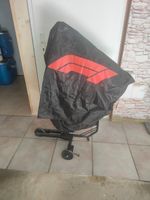 Support de roue noir avec housse protectrice