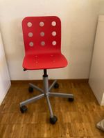 Ikea roter Kinder-Bürostuhl