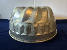 Kaiser Gugelhupfform Backform Metall Ø ca. 21cm Vintage